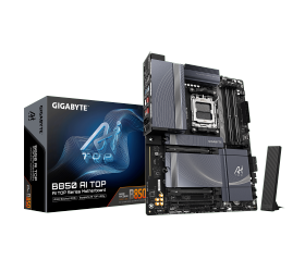 לוח אם GIGABYTE B850 AI TOP WIFI7 ATX DDR5 AM5 2x10GBE LAN