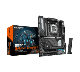 לוח אם GIGABYTE B850 GAMING X WIFI6E ATX DDR5 AM5 BT 2.5 GBE LAN