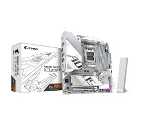 לוח אם Gigabyte B850M AORUS ELITE WIFI6E ICE M-ATX DDR5 AM5 2.5GB