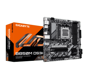 לוח אם GIGABYTE B850M DS3H DDR5 MICRO-ATX AM5 2.5GBE LAN