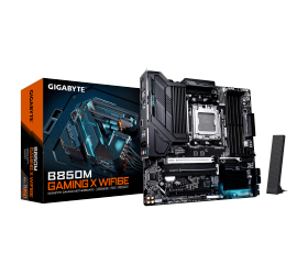 לוח אם GIGABYTE B850M GAMING X WIFI6E MICRO-ATX DDR5 AM5 BT 2.5GB