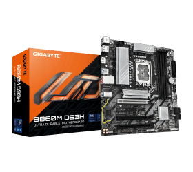 לוח אם GIGABYTE B860M DS3H 2.2 Micro-ATX DDR5 LGA1851 2.5GbE Lan