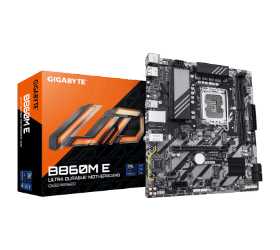 לוח אם Gigabyte B860M E DDR5 LGA1851 Micro-Atx