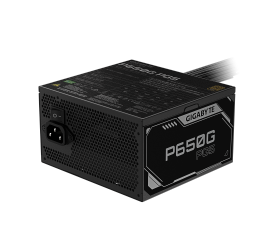 ספק כוח Gigabyte P650G 650W 80 Plus Gold ATX 3.1 PCIE 5.1