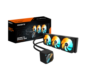 קירור נוזלי משולש Gigabyte Gaming 360 3XARGB 120MM Fan Black