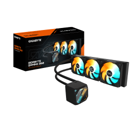 קירור נוזלי משולש Gigabyte Gaming 360 3XARGB 120MM Fan Black