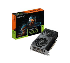 כ. מסך Gigabyte 5060 Windforce2 MAX OC 8GB PCIE-5.0 3XDP 1XHDMI