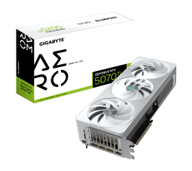 כרטיס מסך GIGABYTE GeForce RTX 5070 Ti AERO OC 16G