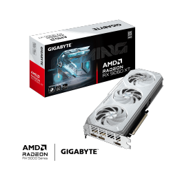 כרטיס מסך Gigabyte Radeon RX 9060 XT GAMING ICE OC 16GB