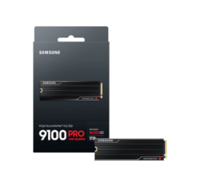 דיסק פנימי Samsung 9100 PRO W Heatsink 4TB Gen5 M.2 NVME 2.0