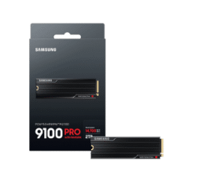 דיסק פנימי Samsung 9100 PRO W Heatsink 2TB Gen5 M.2 NVME 2.0