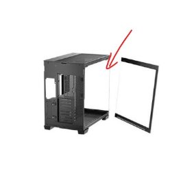 זכוכית קדמית למארז שחור ANTEC C8 BLACK