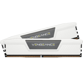 ז. לנייח CORSAIR VENGEANCE 32GB 2X16 DDR5 6000Mhz C36 WHITE