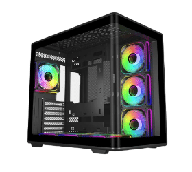 מארז Cooler Master Elite 600 ATX mid-tower USB-C Airflow Black