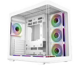 מארז Cooler Master Elite 600 ATX mid-tower USB-C Airflow White