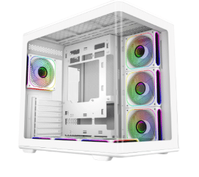 מארז Cooler Master Elite 600 ATX mid-tower USB-C Airflow White