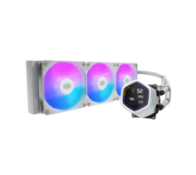 קירור נוזלי Cooler Master MasterLiquid Core Nex 360 DIGITAL White