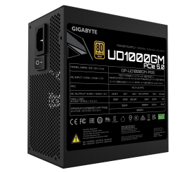 ספק כוח Gigabyte UD1000GM PG5 1000W PCIE 5.0 ready 80 PLUS Gold