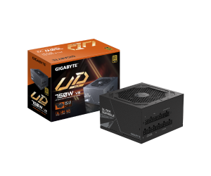 ספק Gigabyte UD750GM PG5 V2 750W 80 Plus Gold PCIE 5.1 ATX 3.1