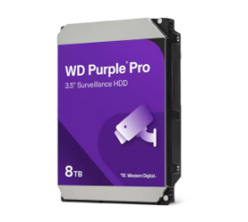דיסק לנייח 3.5 Western Digital 8TB Purple PRO 7200RPM 256MB Cache