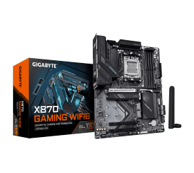 לוח אם GIGABYTE X870 GAMING WIFI6 ATX DDR5 AM5 BT 2.5GB LAN