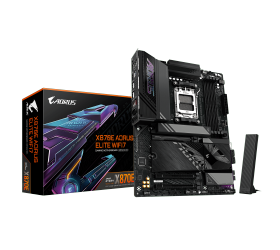 לוח אם GIGABYTE X870E AORUS ELITE WIFI7 ATX DDR5 AM5 BT 2.5GBE LA