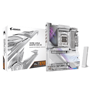 לוח אם GIGABYTE X870E AORUS MASTER X3D ICE WIFI7 ATX BT 10GBE