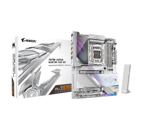 לוח אם GIGABYTE X870E AORUS MASTER X3D ICE WIFI7 ATX BT 10GBE