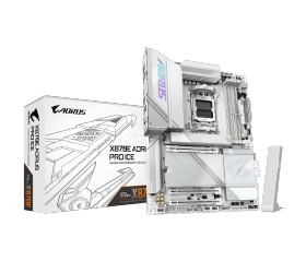 לוח אם GIGABYTE X870E AORUS PRO ICE X3D WIFI7 ATX DDR5 AM5