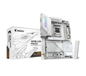 לוח אם GIGABYTE X870E AORUS PRO ICE X3D WIFI7 ATX DDR5 AM5