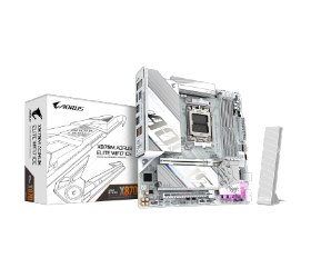 לוח אם Gigabyte X870M A ELITE WF7 ICE ATX AM5 DDR5 X3D PCIE5.0