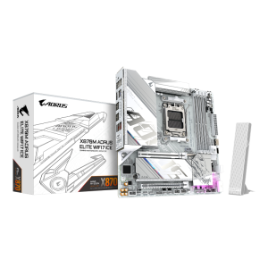 לוח אם Gigabyte X870M A ELITE WF7 ICE ATX AM5 DDR5 X3D PCIE5.0