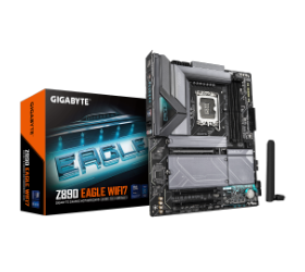 לוח לאינטל דור 15 Gigabyte Z890 EGALE WIFI7 BT 4XM.2 Slots ATX LG