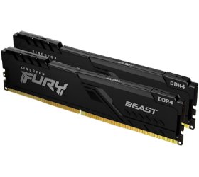 זכרון לנייח Kingston Fury Beast Black 32GB 2X16 6000MHZ DDR5 C36