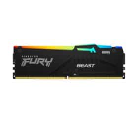ז. לנייח KINGSTON FURY Beast RGB 16GB DDR5 6000MHZ C36 EXPO/XMP