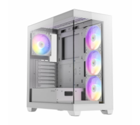 מארז Antec CX300 ARGB White Mid-Tower 4x120mm Fan Include