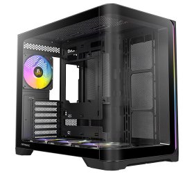 מארז שחור Antec C5 Curve ARGB Mid-Tower ATX 4x ARGB FANS Type-C