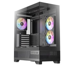 מארז שחור Antec CX700 ARGB BLACK ATX 3X120MM ARGB FANS USB-C