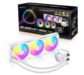 קירור נוזלי משולש Antec SKELETON 360 ARGB White INTEL/AMD