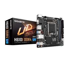 לוח אם Gigabyte H610i DDR4 Mini-ITX LGA1700 VGA HDMI 2XDP