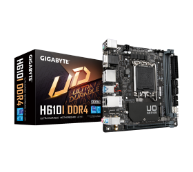 לוח אם Gigabyte H610i DDR4 Mini-ITX LGA1700 VGA HDMI 2XDP