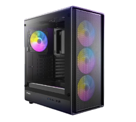 מארז Antec VX510 ARGB Mid-Tower Gaming Case ATX 4X120nn ARGB Fans