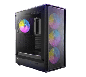 מארז Antec VX510 ARGB Mid-Tower Gaming Case ATX 4X120nn ARGB Fans