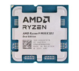 מעבד AMD Ryzen 9 9950X3D2 Dual TRAY 16C 32Thr TDP Max 200W