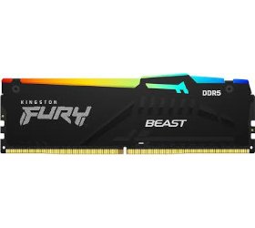 ז. לנייח KINGSTON FURY BEAST RGB 32GB DDR5 6000MHZ CL36 EXPO/XMP