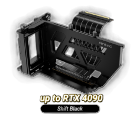 תופסן אנכי Antec Shift Vertical GPU Bracket incl PCIE4.0 riser