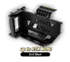 תופסן אנכי Antec Shift Vertical GPU Bracket incl PCIE4.0 riser