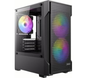 מארז Antec VX100M ARGB 3X ARGB 120mm Fan Micro-ATX Mini Tower