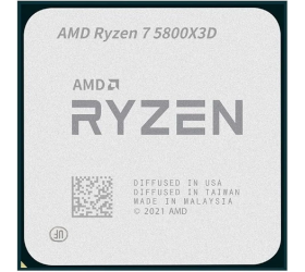 מעבד סדרה 5000 AMD R7 5800X3D Tray 8Crs 16Thrd 4.5Ghz V-cahce