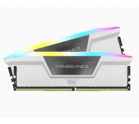זכרון לבן לנייח Corsair Vengeance RGB 32GB 2X16 DDR5 6000Mhz C38